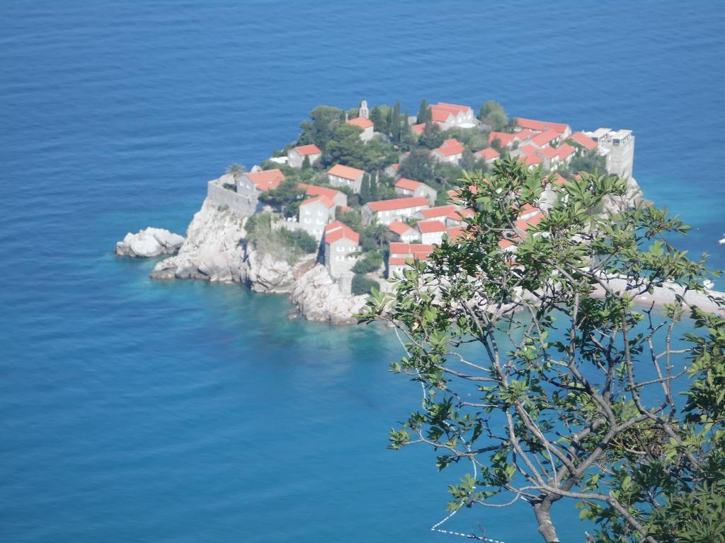 Apartments Slavica Jovanovic Ilha Ilha Sveti Stefan Exterior foto